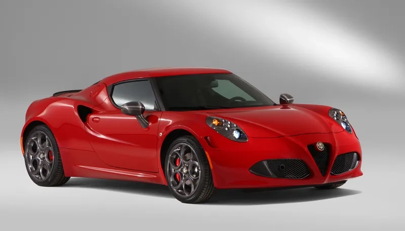 Phong cách cổ điển tinh tế của xe alfa romeo 4c phong cách cổ điển