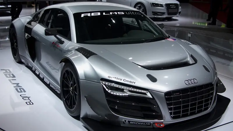 Mạnh mẽ và cuốn hút trong Ảnh xe Audi R8 thể thao