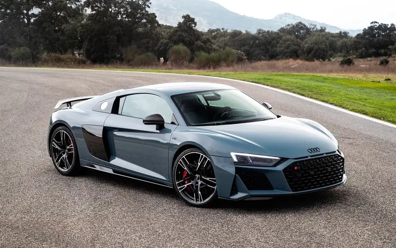 Ảnh xe Audi R8 góc chụp đẹp đầy tinh tế