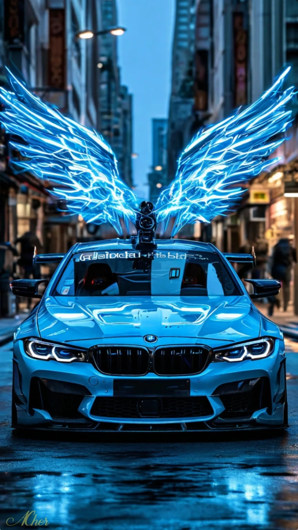 Thể hiện phong cách với avatar xe đẹp ngầu