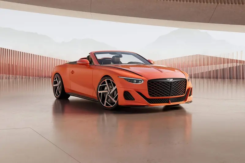 Tạo dấu ấn mạnh mẽ từ ảnh xe Bentley cao cấp