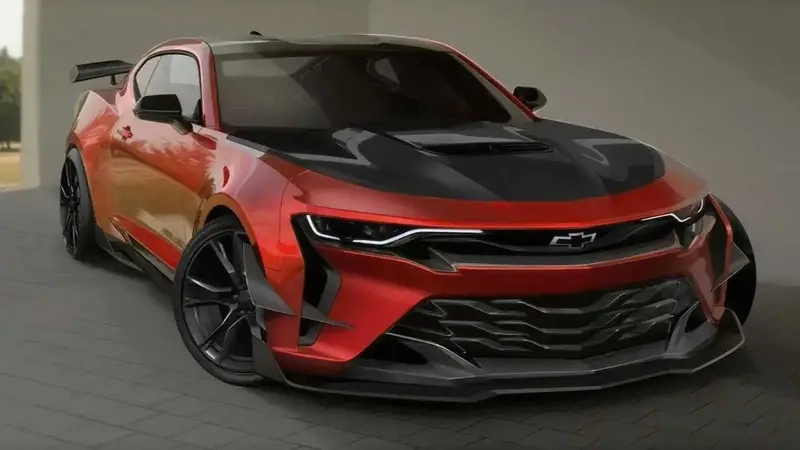 Gợi cảm xúc mạnh về tộc độ qua ảnh Chevrolet Camaro