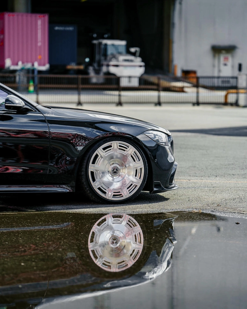Hình ảnh độ mâm Maybach bản lớn thiết kế khối vững chãi độc đáo