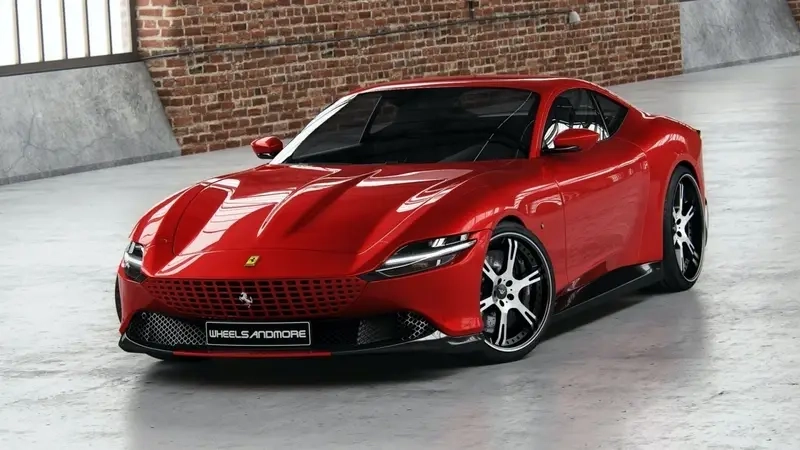 Hình ảnh Ferrari Roma ngoài đời chân thực