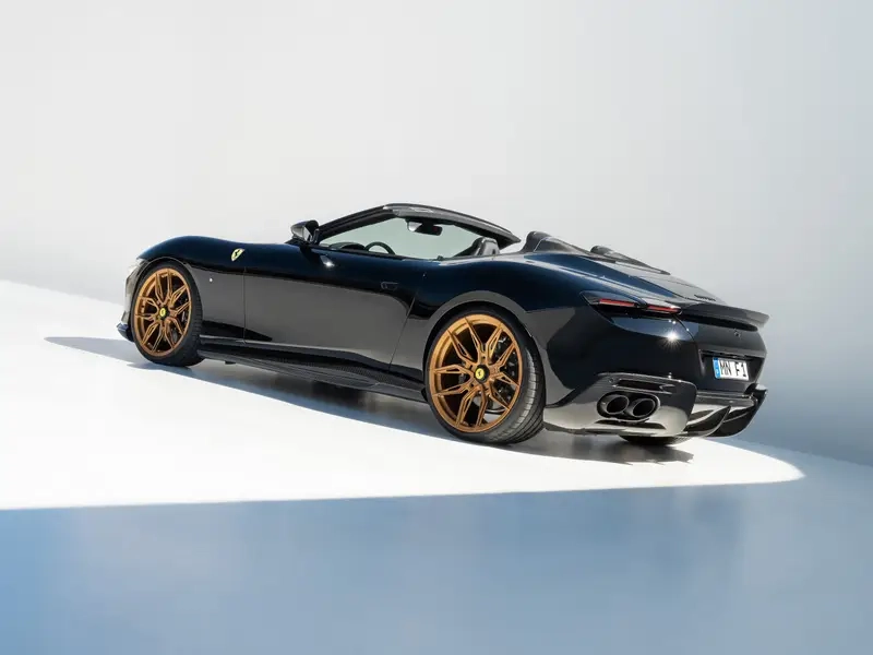 Ferrari Roma nổi bật với đường nét mềm mại