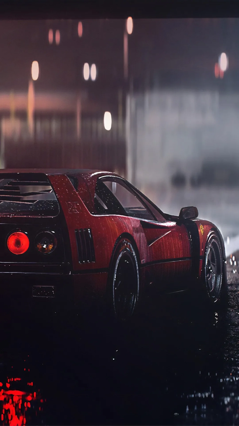 Tối ưu độ phân giải với hình nền xe buồn 4k