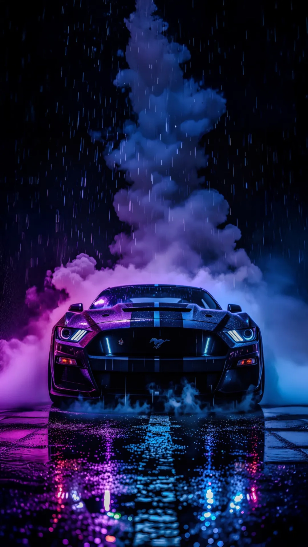 Cảm nhận hình nền xe dưới mưa tâm trạng đầy cảm xúc