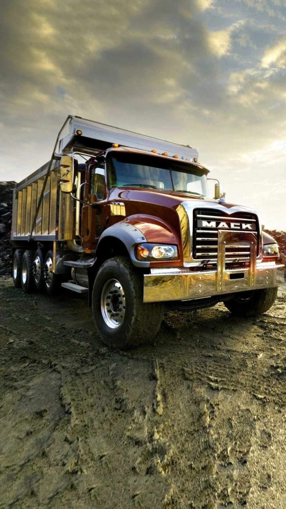 Trang trí điện thoại với hình nền xe tải cho điện thoại