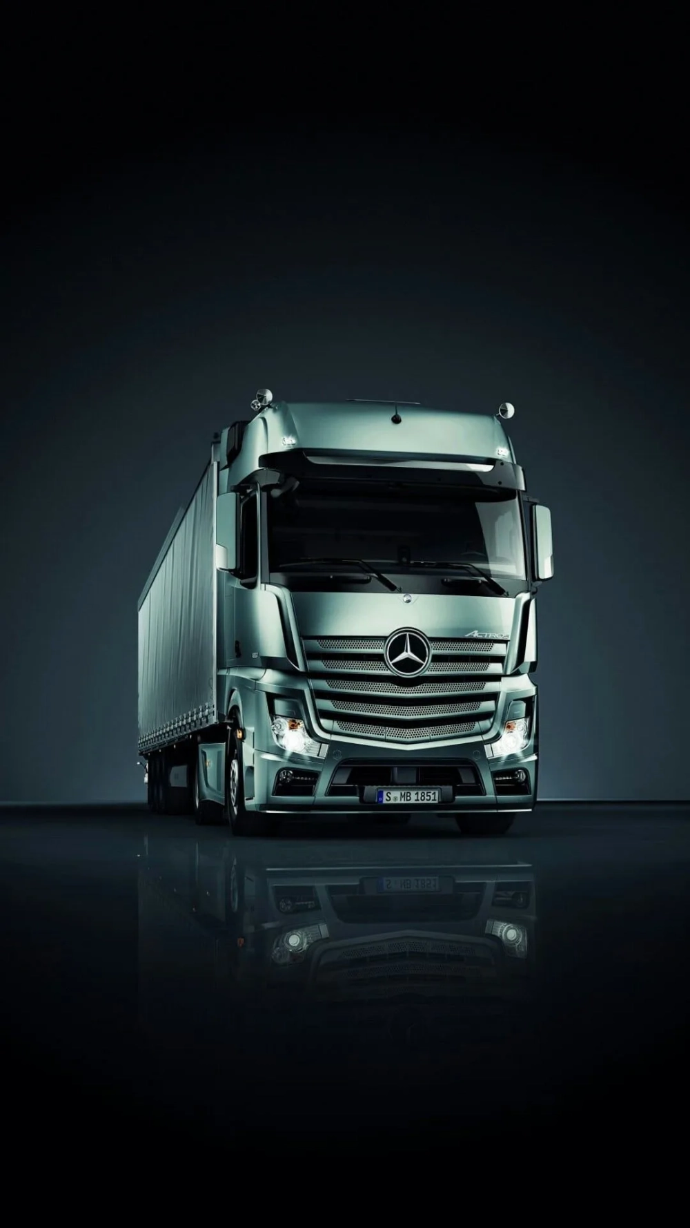 Thể hiện phong cách riêng với hình nền xe tải phong cách