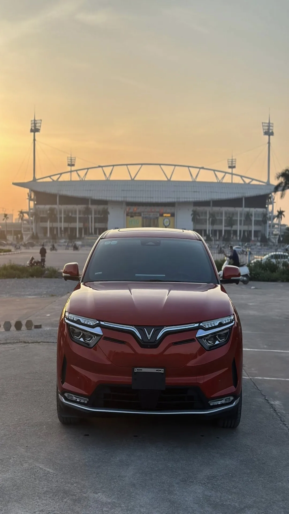 Trang trí điện thoại với hình nền xe vinfast cho điện thoại