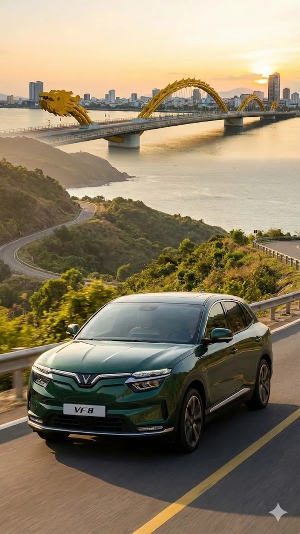 Phong cách hiện đại nhờ hình nền xe vinfast hiện đại