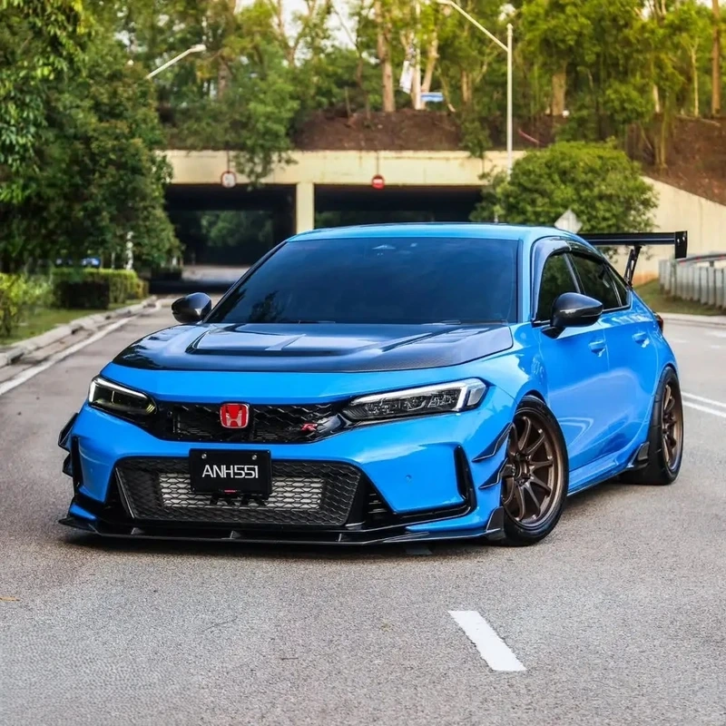 Độ đẹp chuẩn xe đua honda civic type r độ đẹp