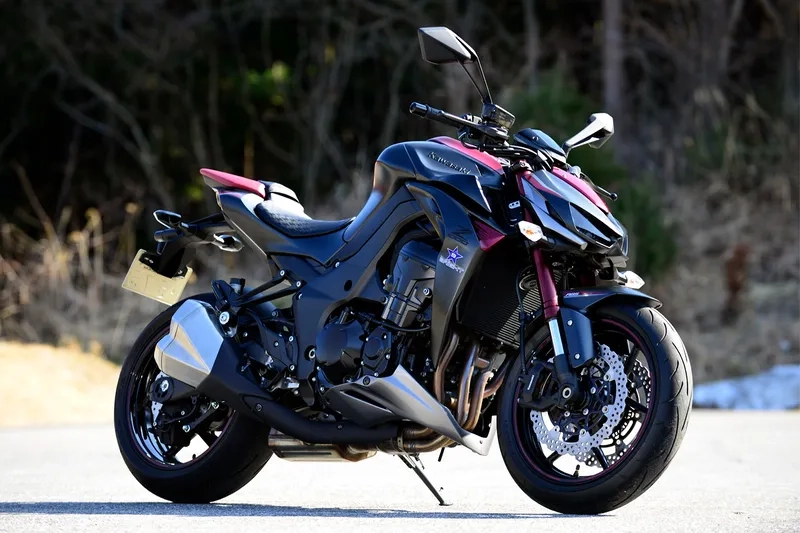 Thiết kế 2017 Z1000 Kawasaki cải tiến