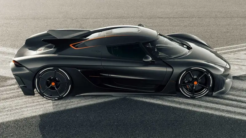 Khác biệt trong ảnh Koenigsegg Jesko thể hiện đẳng cấp