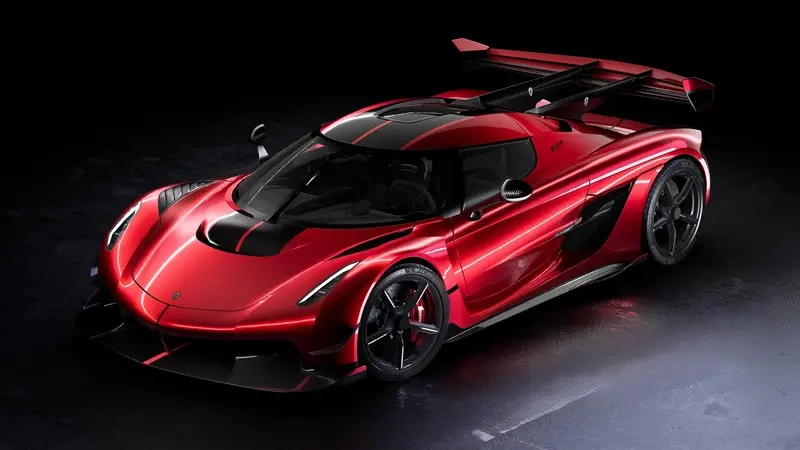 Thu hút từ ảnh Koenigsegg Jesko ngoại hình mạnh mẽ