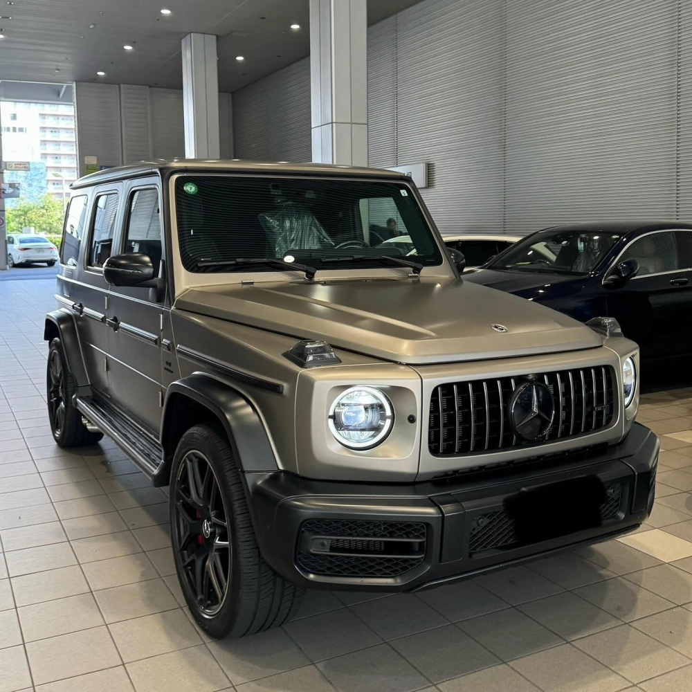 Mercedes G63 độ mâm Maybach đa chấu màu đen mờ đẹp mạnh mẽ