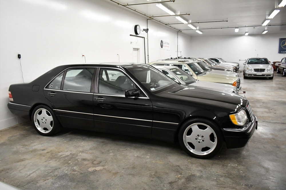 Xe S-Class W140 độ mâm Mercedes AMG Monoblock cổ điển cực chất