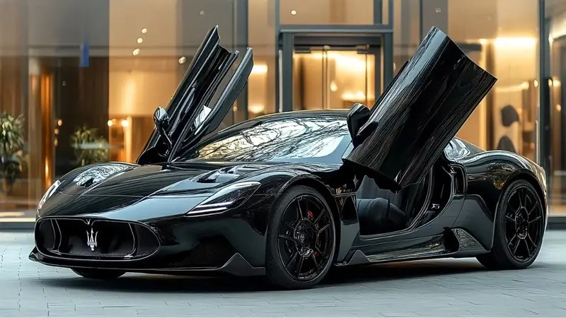 Ảnh xe Maserati mc20 dùng làm hình nền sang trọng