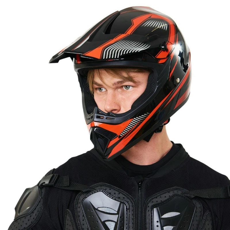 Mũ bảo hiểm fullface offroad chinh phục địa hình