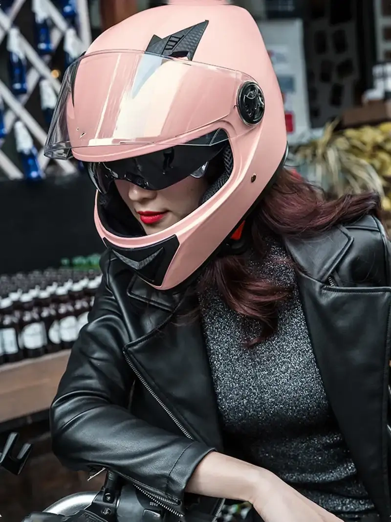 Mũ bảo hiểm fullface phượt gắn liền đam mê xê dịch