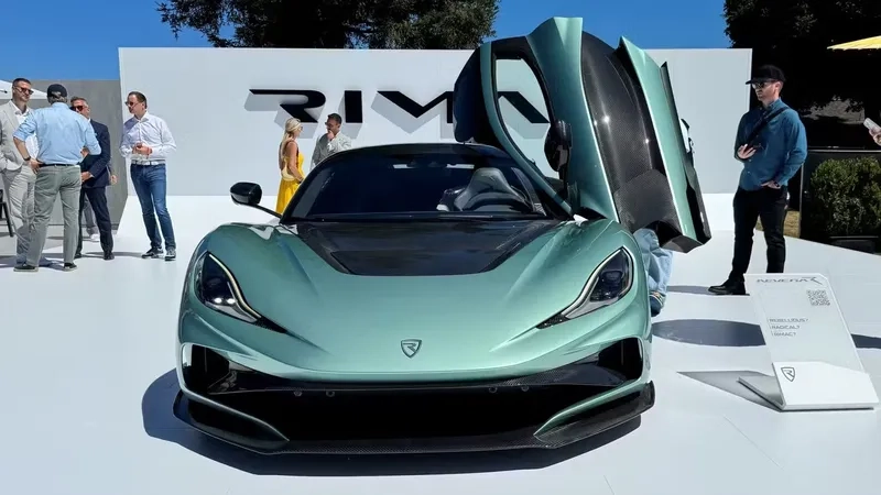 Khám phá rimac nevera tại triển lãm ô tô danh tiếng