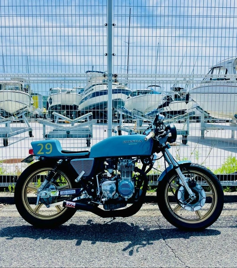 Cafe racer để chụp ảnh nổi bật từng khung hình