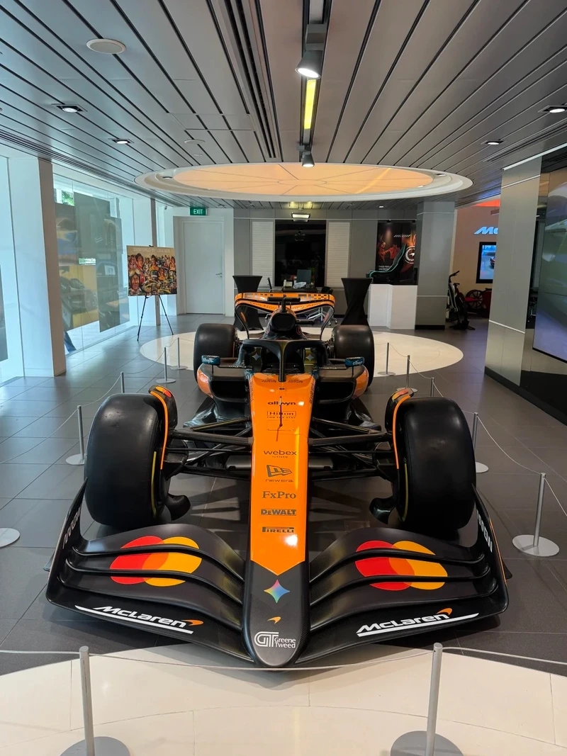 Công nghệ tiên tiến xe đua F1 hiện đại