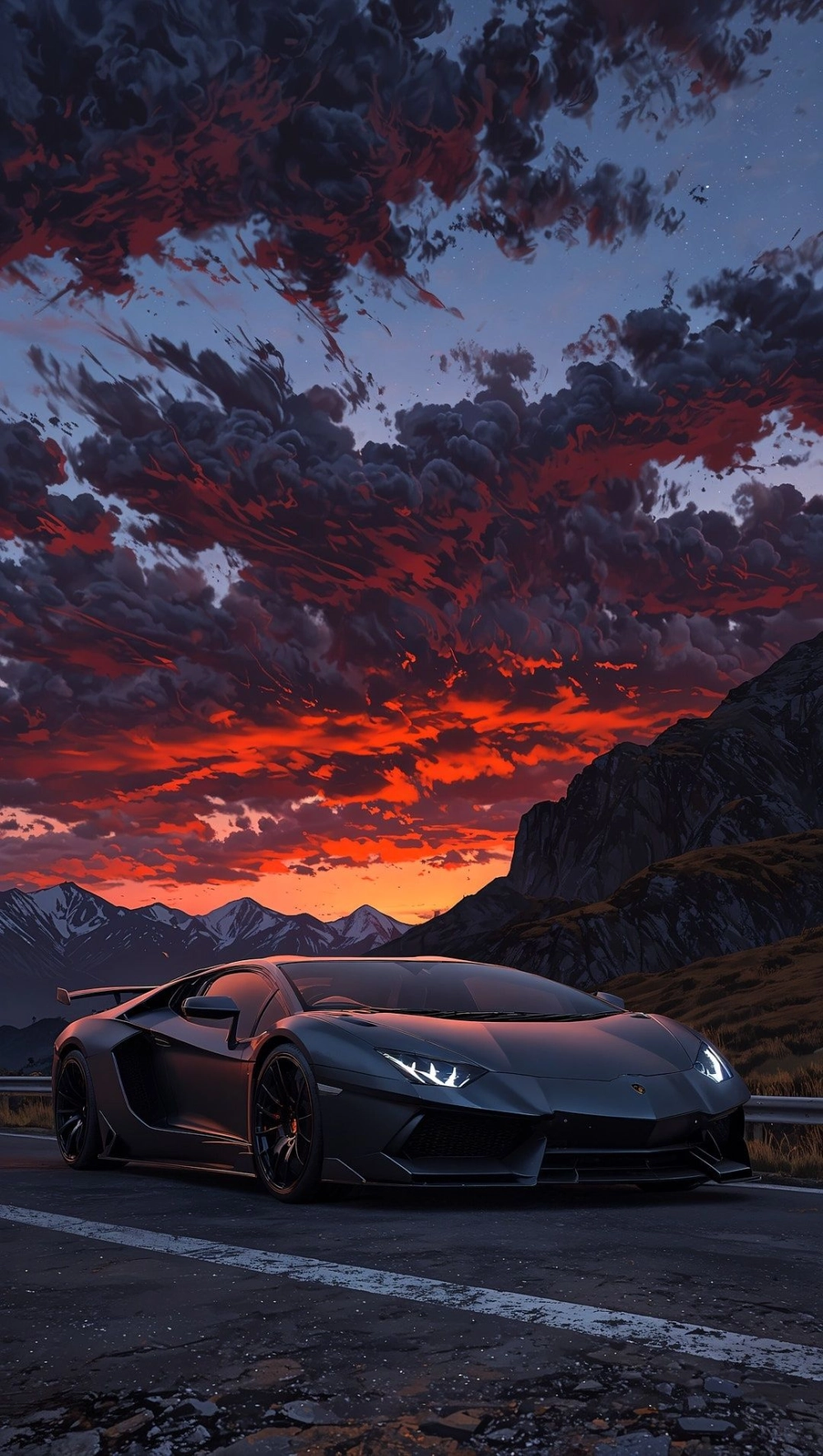 Lựa chọn background đẹp hình nền xe thể thao đường phố cho máy