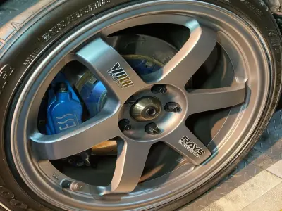 Phong cách độ mâm TE37 bất hủ cực hầm hố