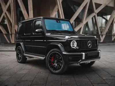 Ảnh Mercedes G63 nổi bật với vẻ đẹp mạnh mẽ