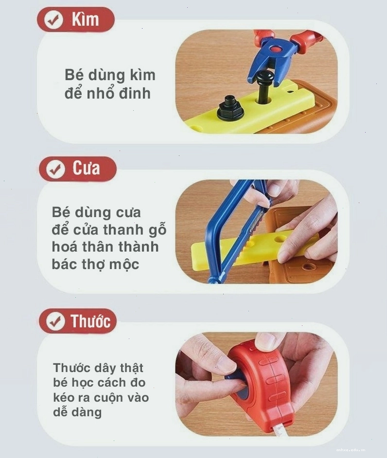 chibi chibi các dụng cụ sửa chữa máy khoan và búa dễ thương