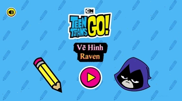 Hướng dẫn vẽ nhân vật Raven đơn giản