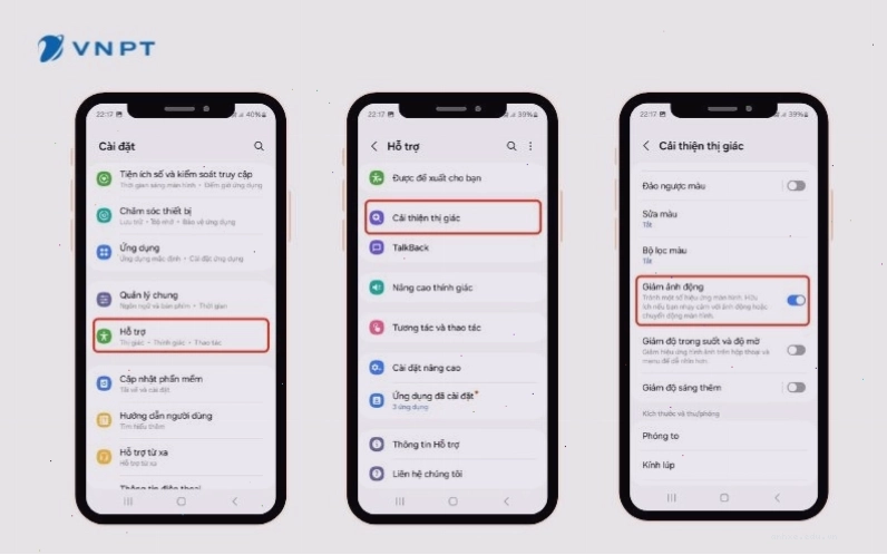 Tắt hiệu ứng khung hình chuyển động là cách làm cho điện thoại Android mượt hơn