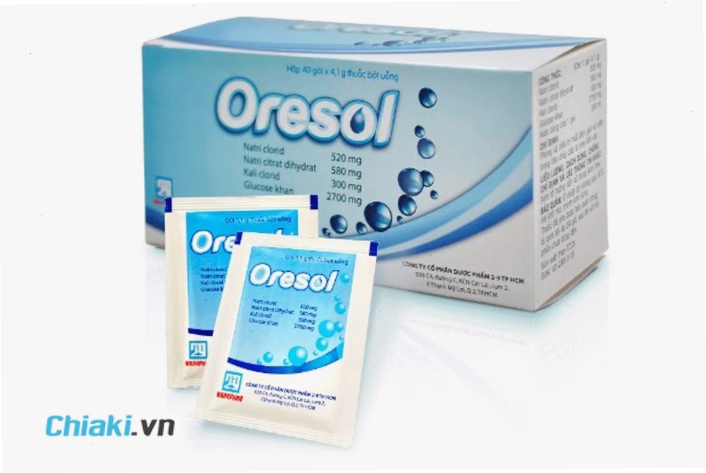 Bổ sung dung dịch Oresol hỗ trợ bù nước cho chó bị tiêu chảy phân lỏng