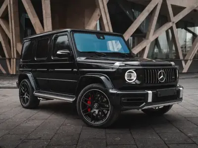 Ảnh Mercedes G63 nổi bật với vẻ đẹp mạnh mẽ