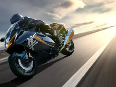 Suzuki hayabusa - Chiêm ngưỡng vẻ đẹp huyền thoại tốc độ